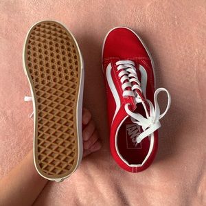 Red Vans
